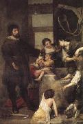 Cano, Alonso The Miracle of  the Well oil painting reproduction